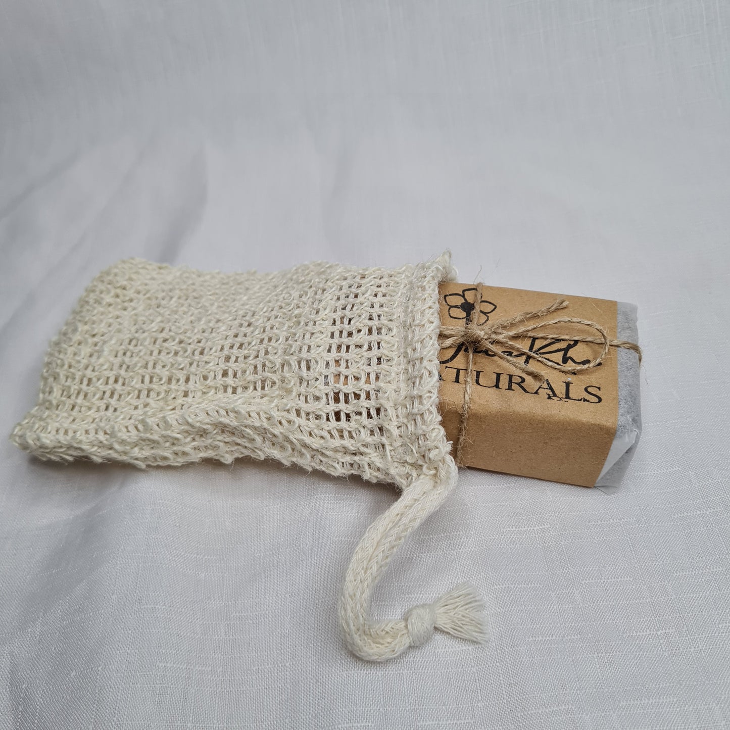 Soap Saver Linen Soap Bag