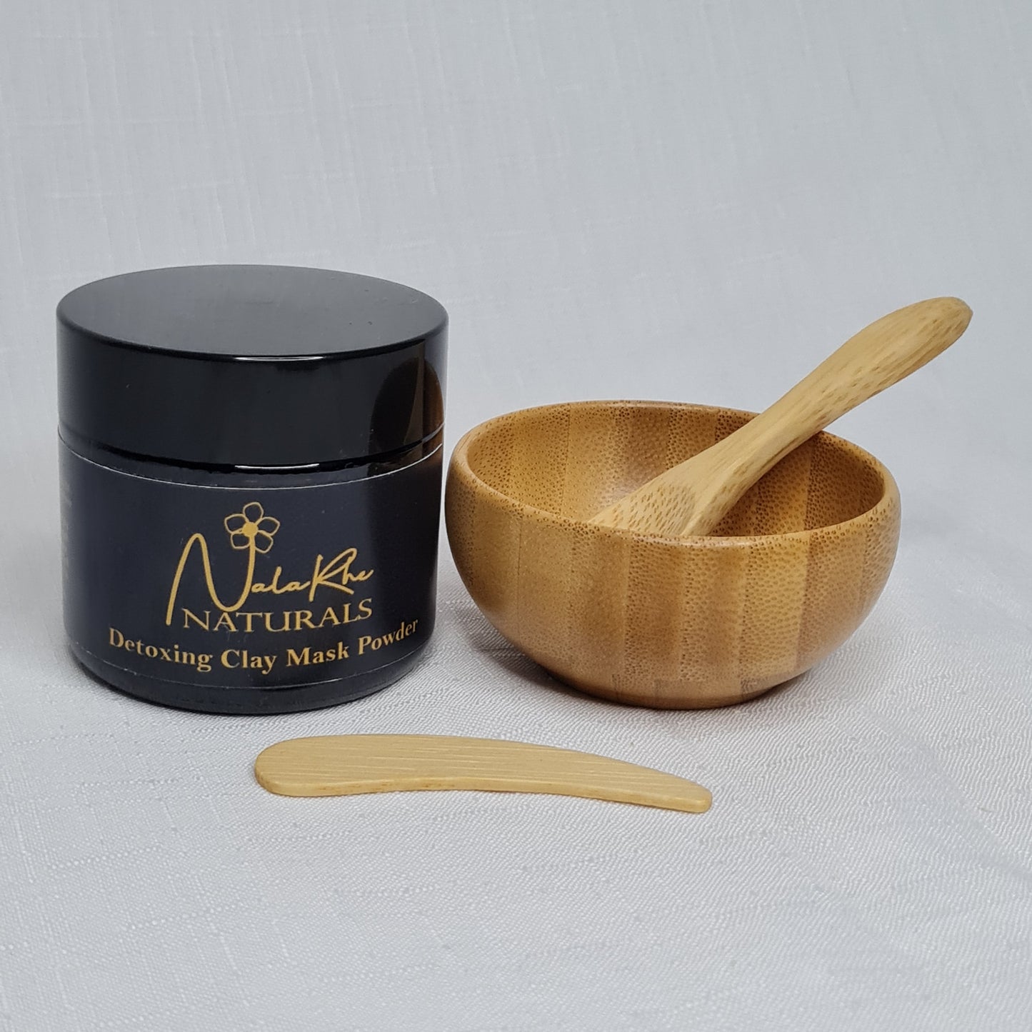 Bamboo Face Mask Mixing Bowl Set